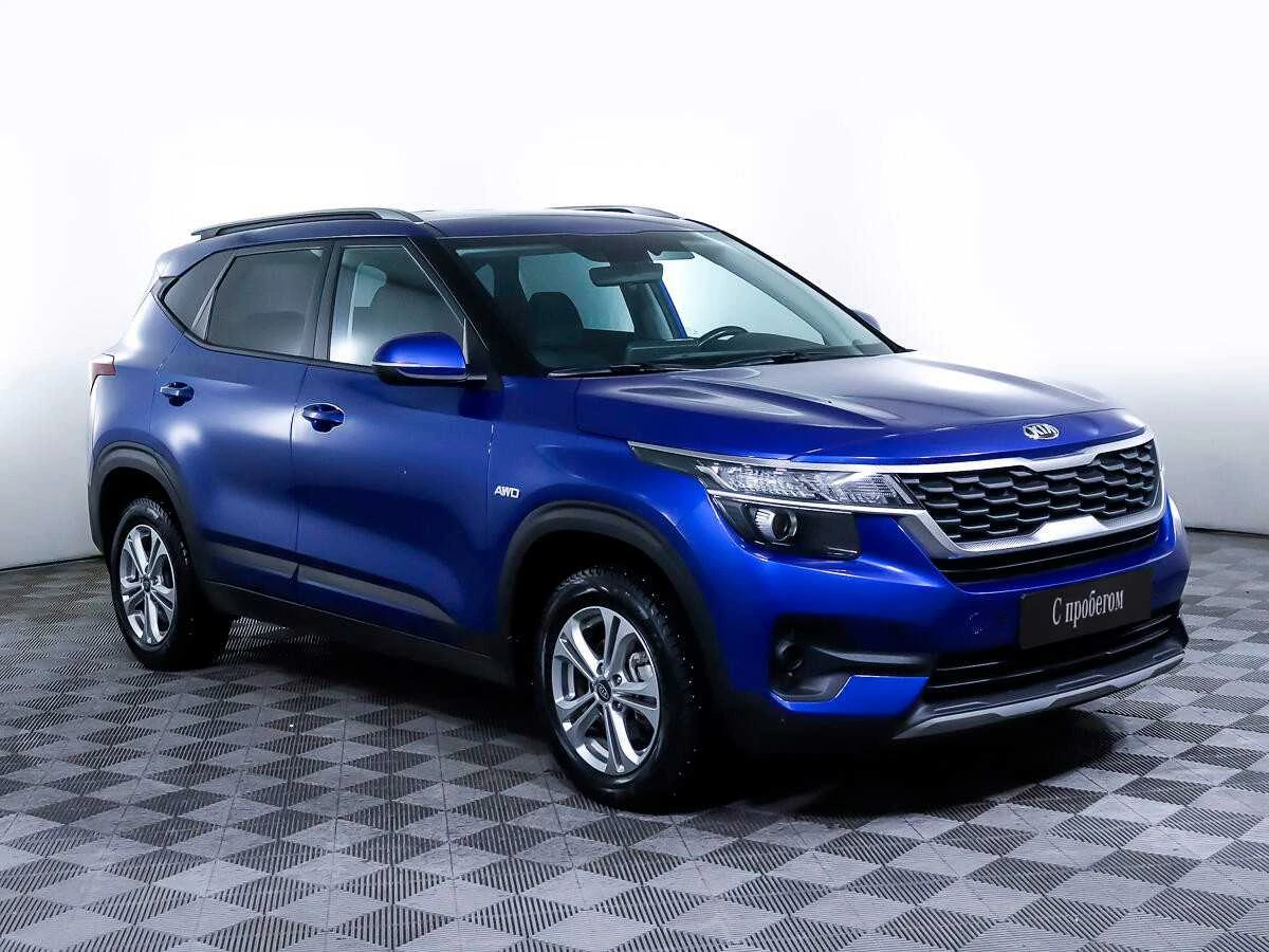 KIA SELTOS, Синий, 2020, Автоматическая, 121 л.с., цена от 1 280 000 руб.
