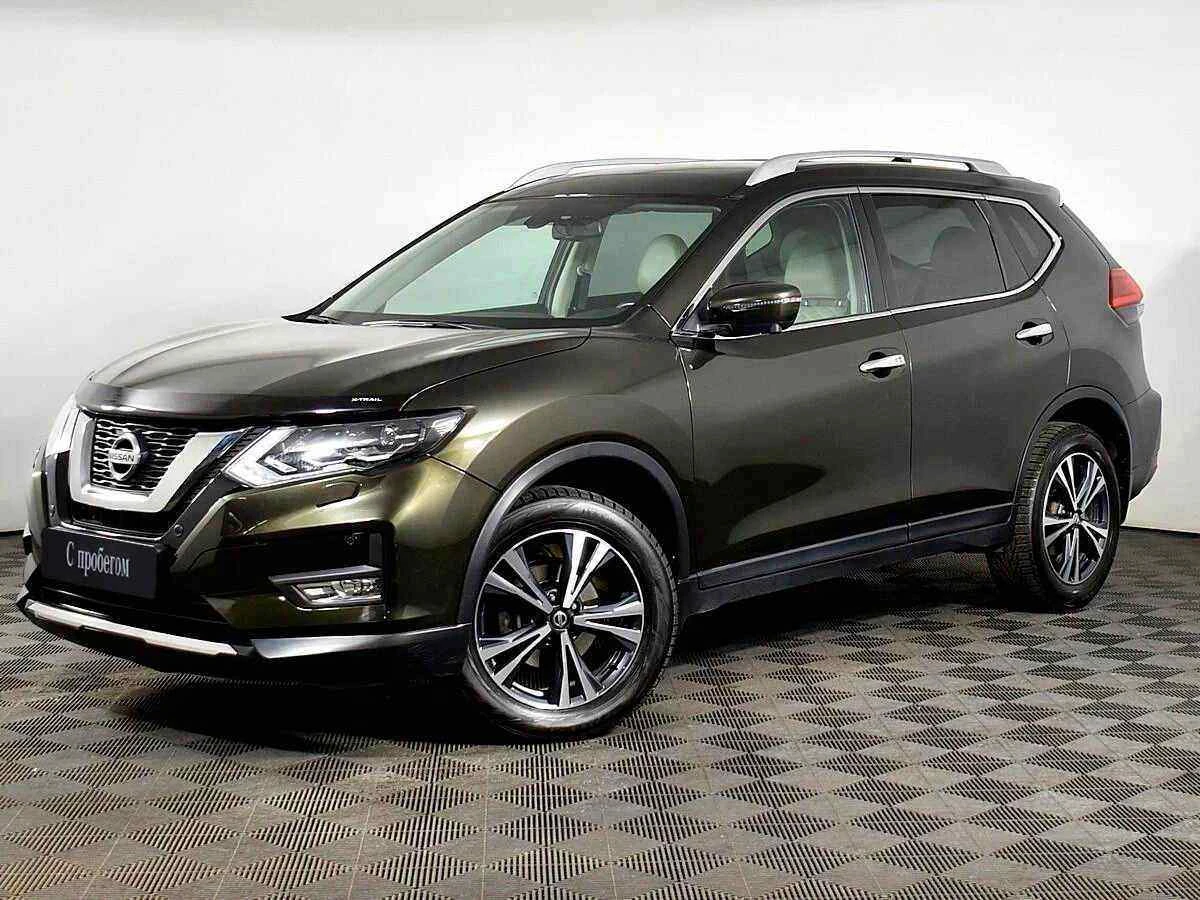 Nissan X-Trail, Зеленый, 2019, Вариатор, 144 л.с., цена от 1 701 000 руб.
