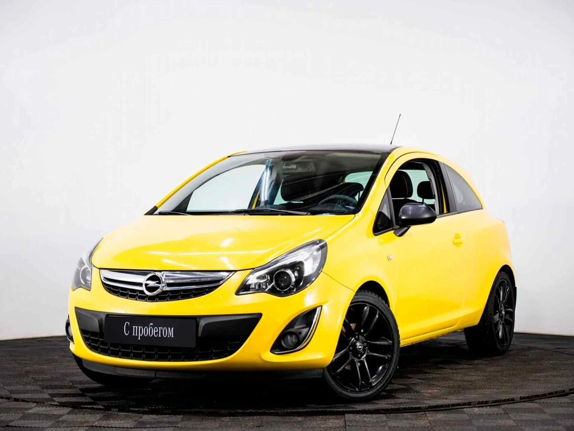 OPEL CORSA, Желтый, 2013, Автоматическая, 100 л.с., цена от 560 000 руб.