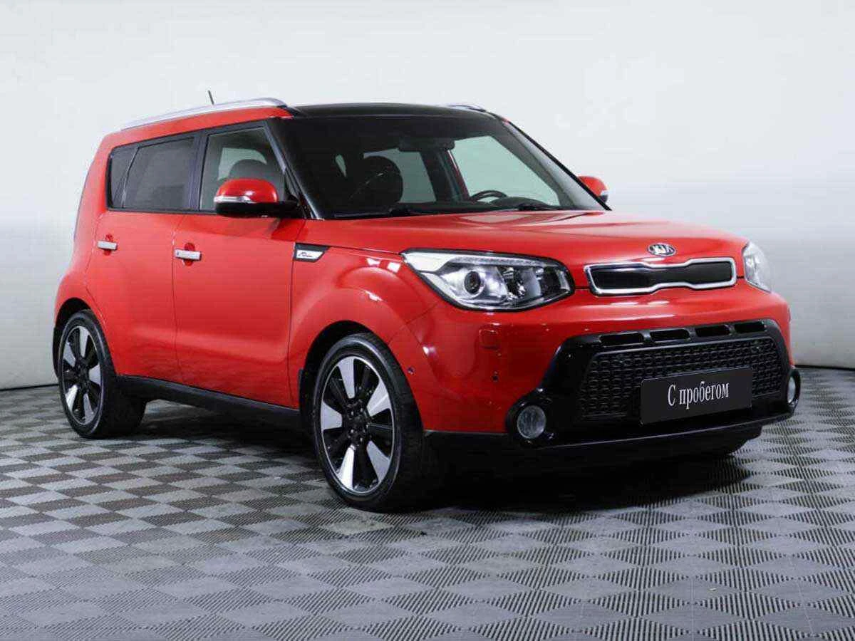 KIA Soul, Красный, 2015, Автоматическая, 128 л.с., цена от 910 000 руб.