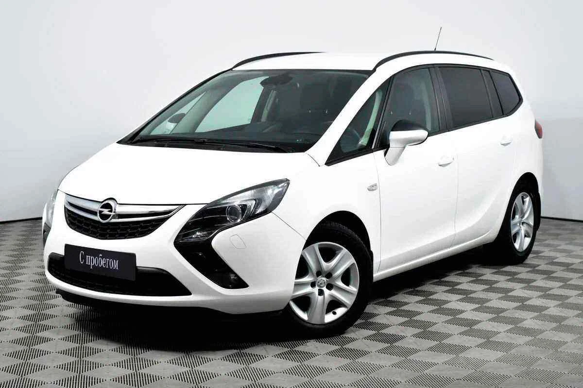 Opel Zafira, Белый, 2014, Автоматическая, 140 л.с., цена от 987 500 руб.