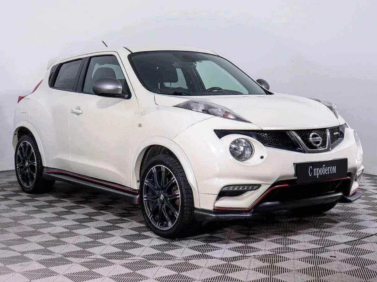 Nissan Juke, Белый, 2013, Вариатор, 200 л.с., цена от 1 010 000 руб.