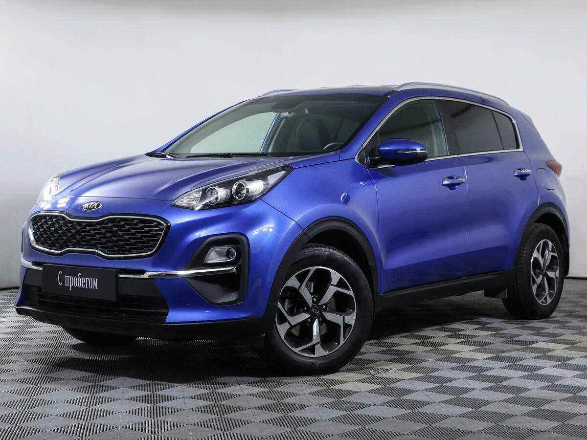 KIA Sportage, Синий, 2020, Автоматическая, 150 л.с., цена от 2 040 000 руб.