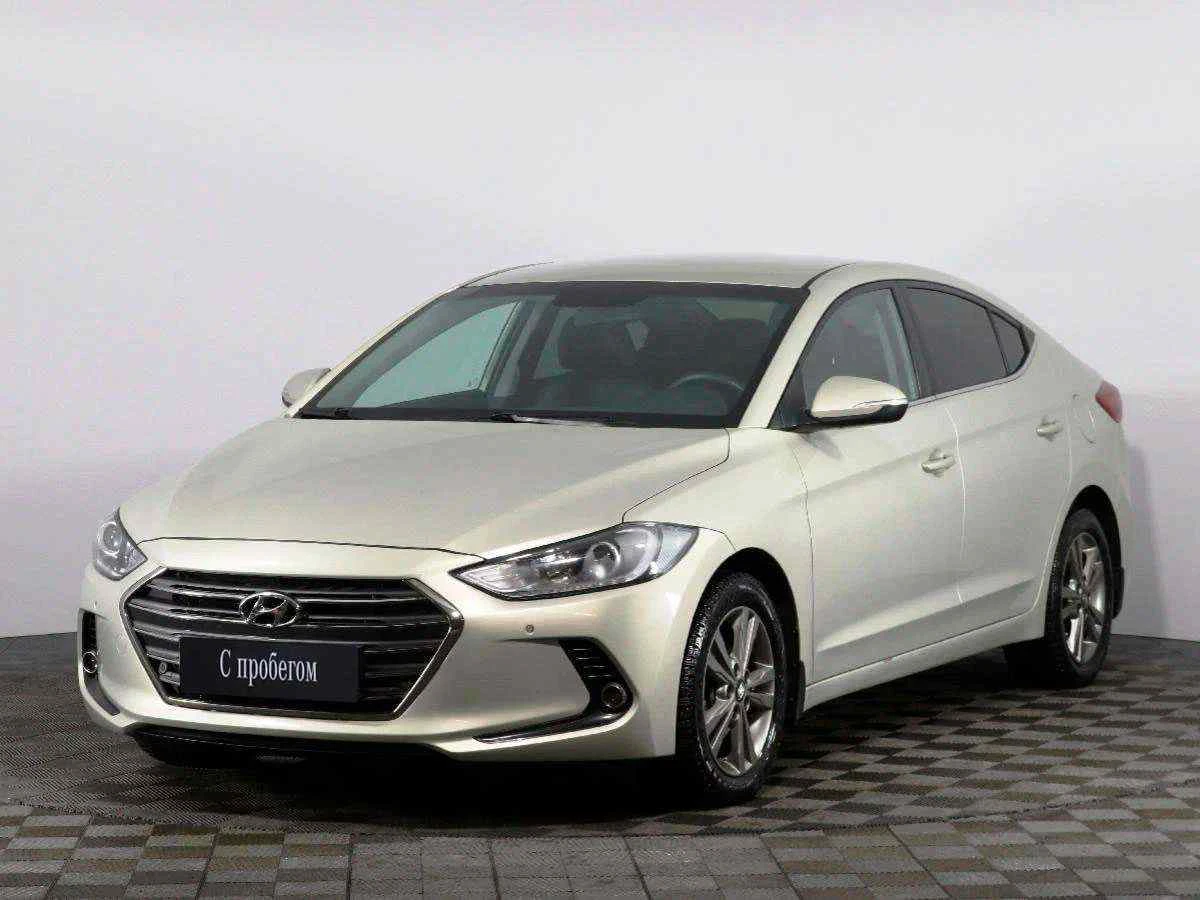 Hyundai Elantra, Серебряный, 2016, Автоматическая, 150 л.с., цена от 882 000 руб.