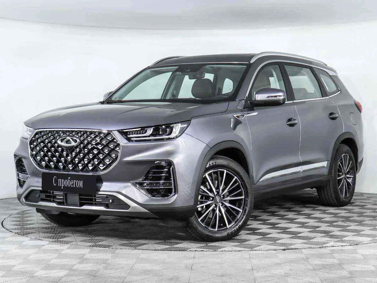 Chery Tiggo 8 Pro, Серый, 2022, Робот, 186 л.с., цена от 2 399 000 руб.