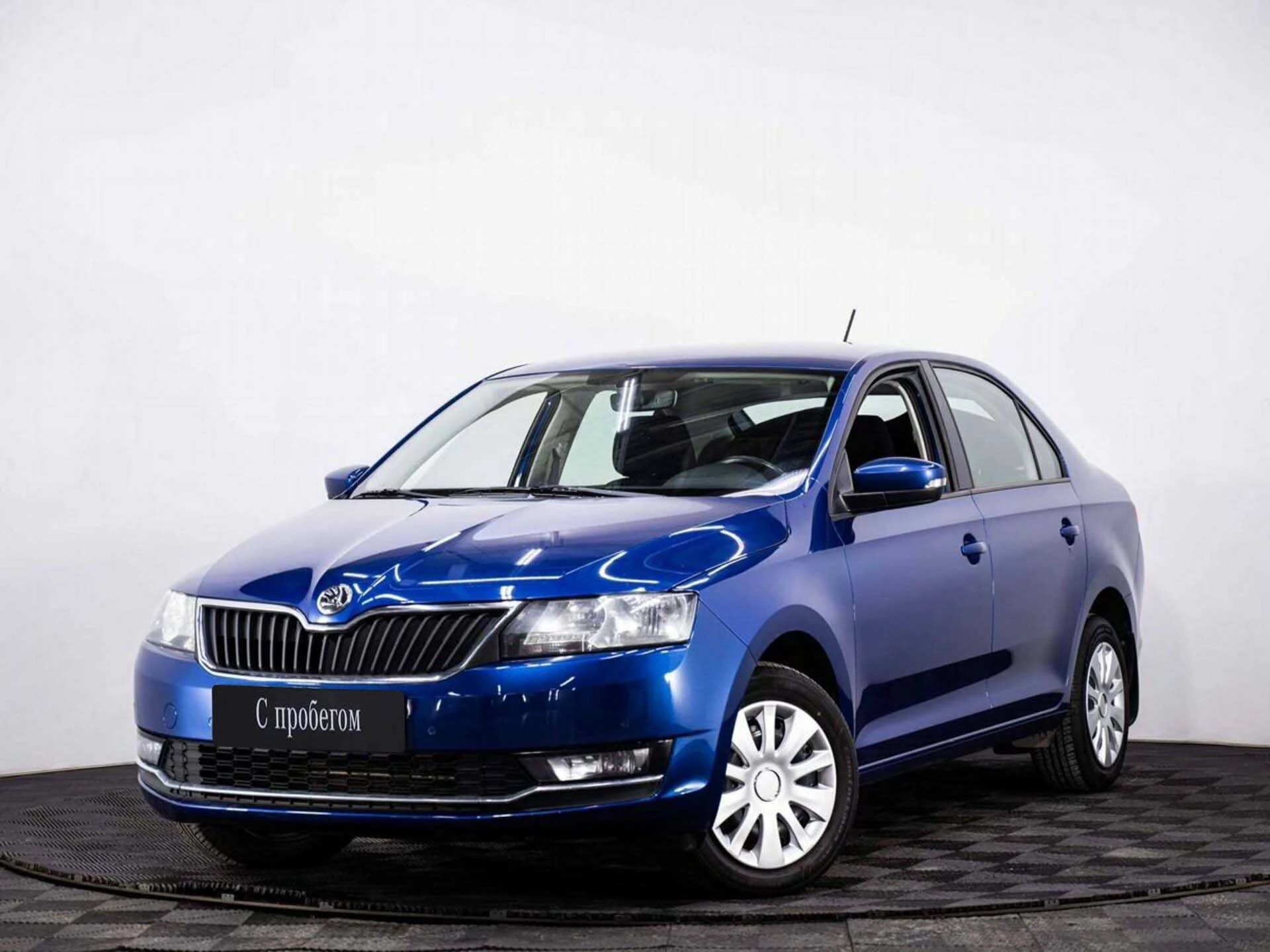 SKODA RAPID, Синий, 2018, Робот, 125 л.с., цена от 755 200 руб.