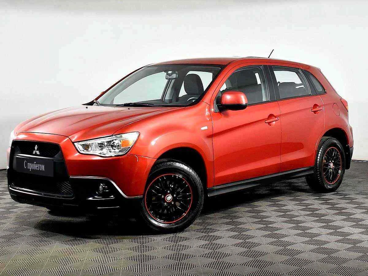 Mitsubishi ASX, Красный, 2012, Вариатор, 140 л.с., цена от 545 000 руб.