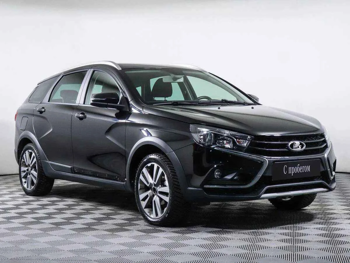 LADA Vesta SW Cross, Черный, 2020, Вариатор, 113 л.с., цена от 865 000 руб.