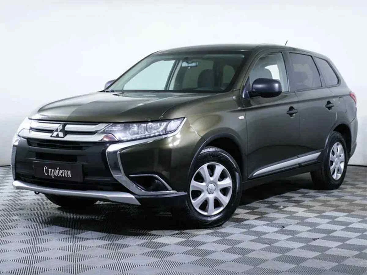 Mitsubishi Outlander, Зеленый, 2016, Вариатор, 167 л.с., цена от 1 418 000 руб.