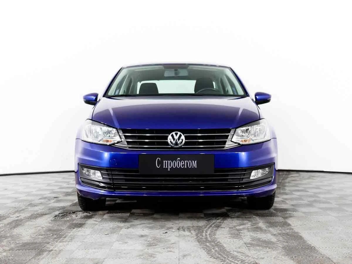 VOLKSWAGEN POLO, Синий, 2019, Автоматическая, 110 л.с., цена от 808 000 руб.