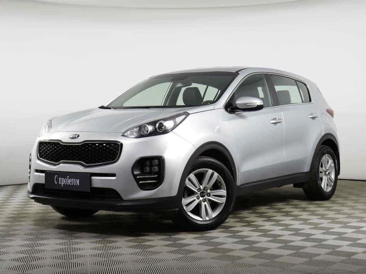 KIA Sportage, Серебряный, 2017, Автоматическая, 150 л.с., цена от 1 483 000 руб.