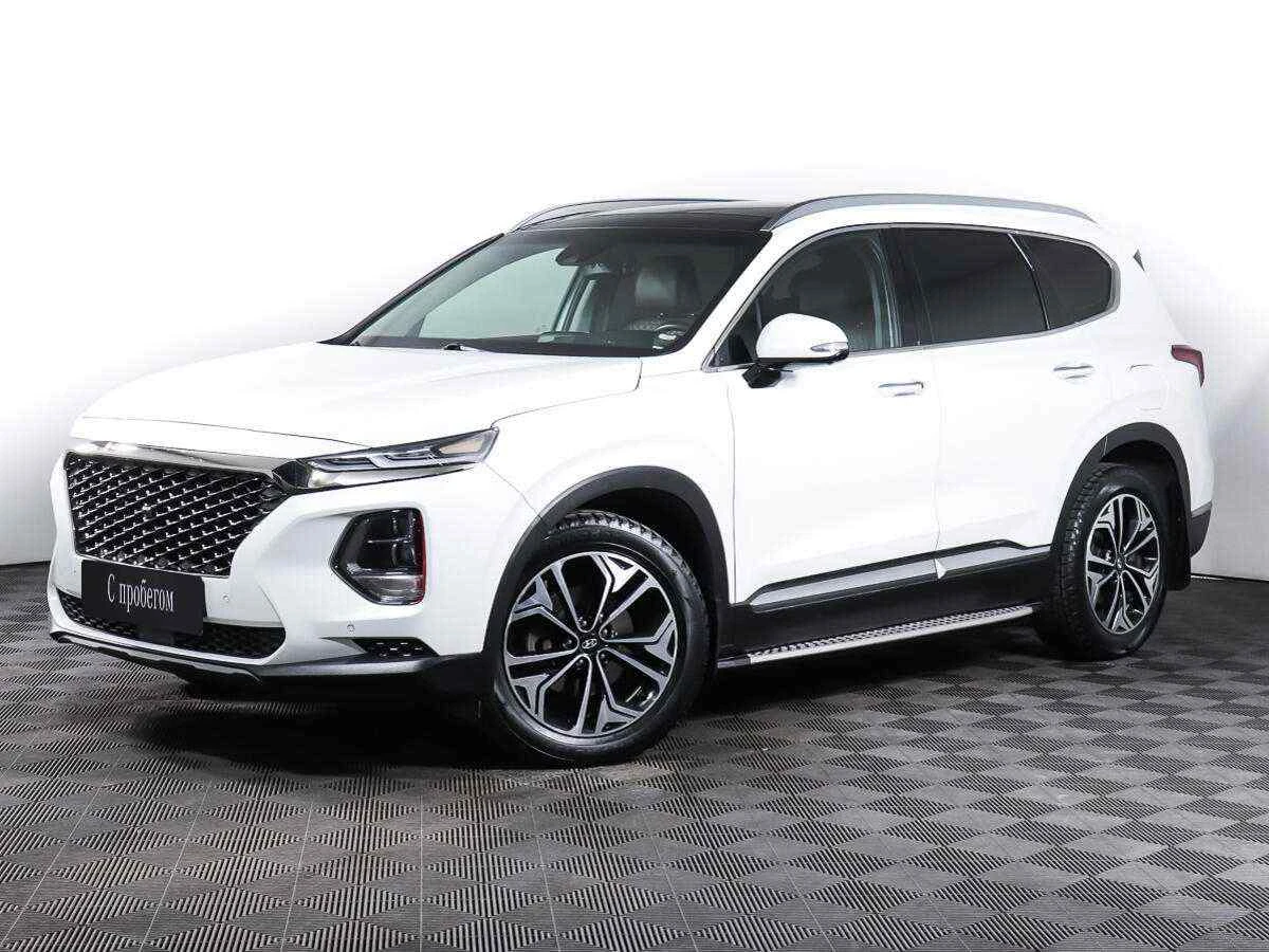 Hyundai Santa Fe, Белый, 2018, Автоматическая, 185 л.с., цена от 2 297 000 руб.