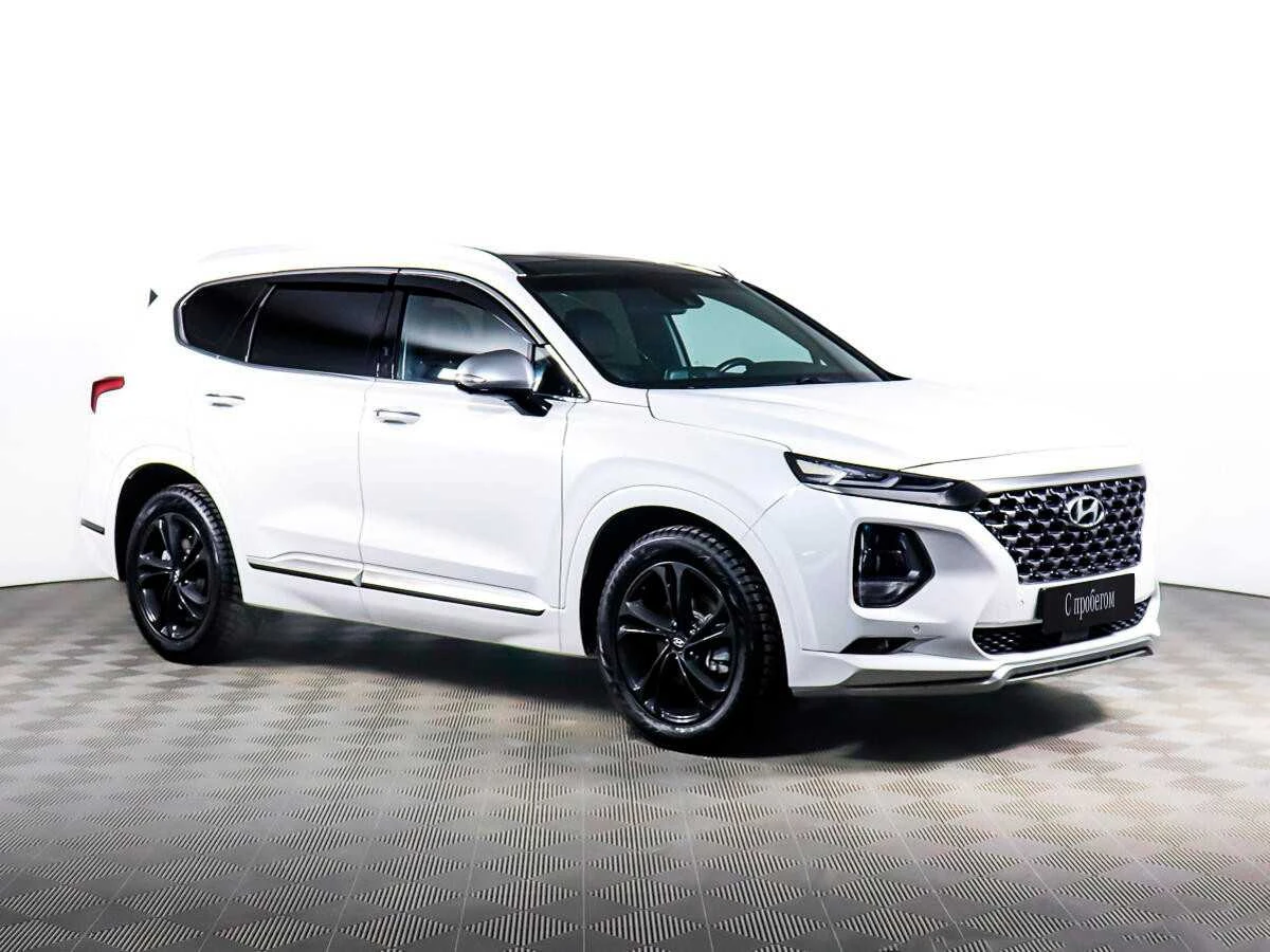 HYUNDAI SANTA FE, Белый, 2018, Автоматическая, 200 л.с., цена от 2 208 000 руб.