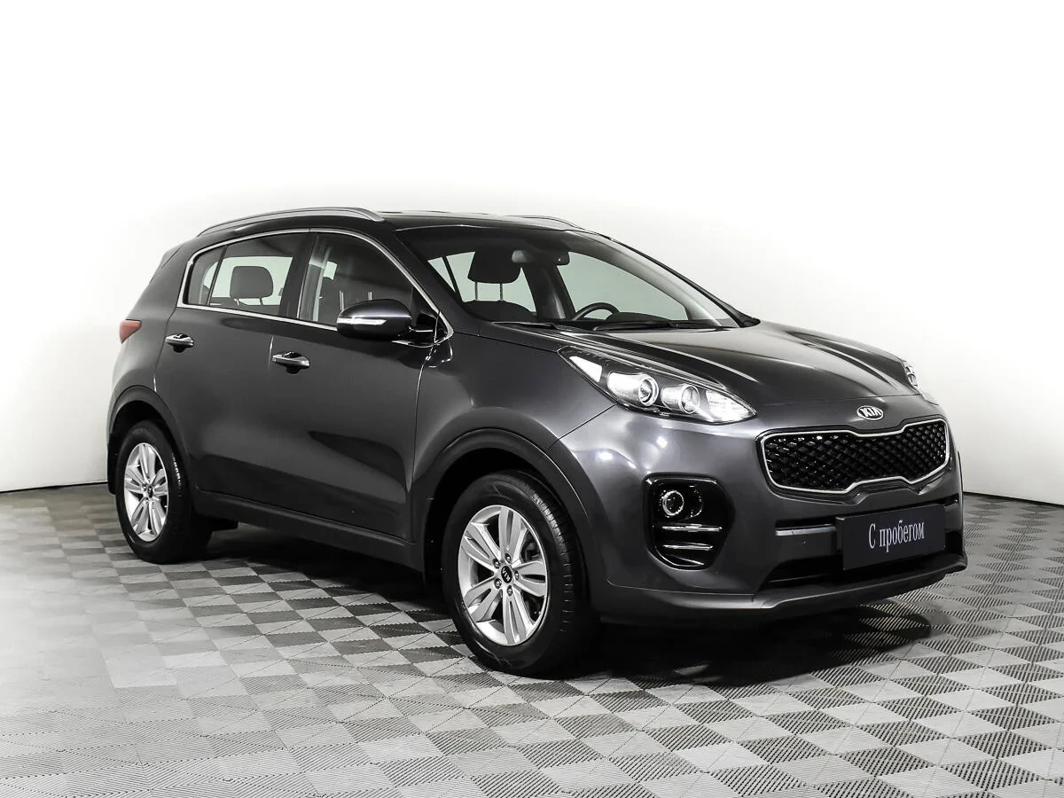 KIA Sportage, Серый, 2017, Автоматическая, 150 л.с., цена от 1 661 800 руб.
