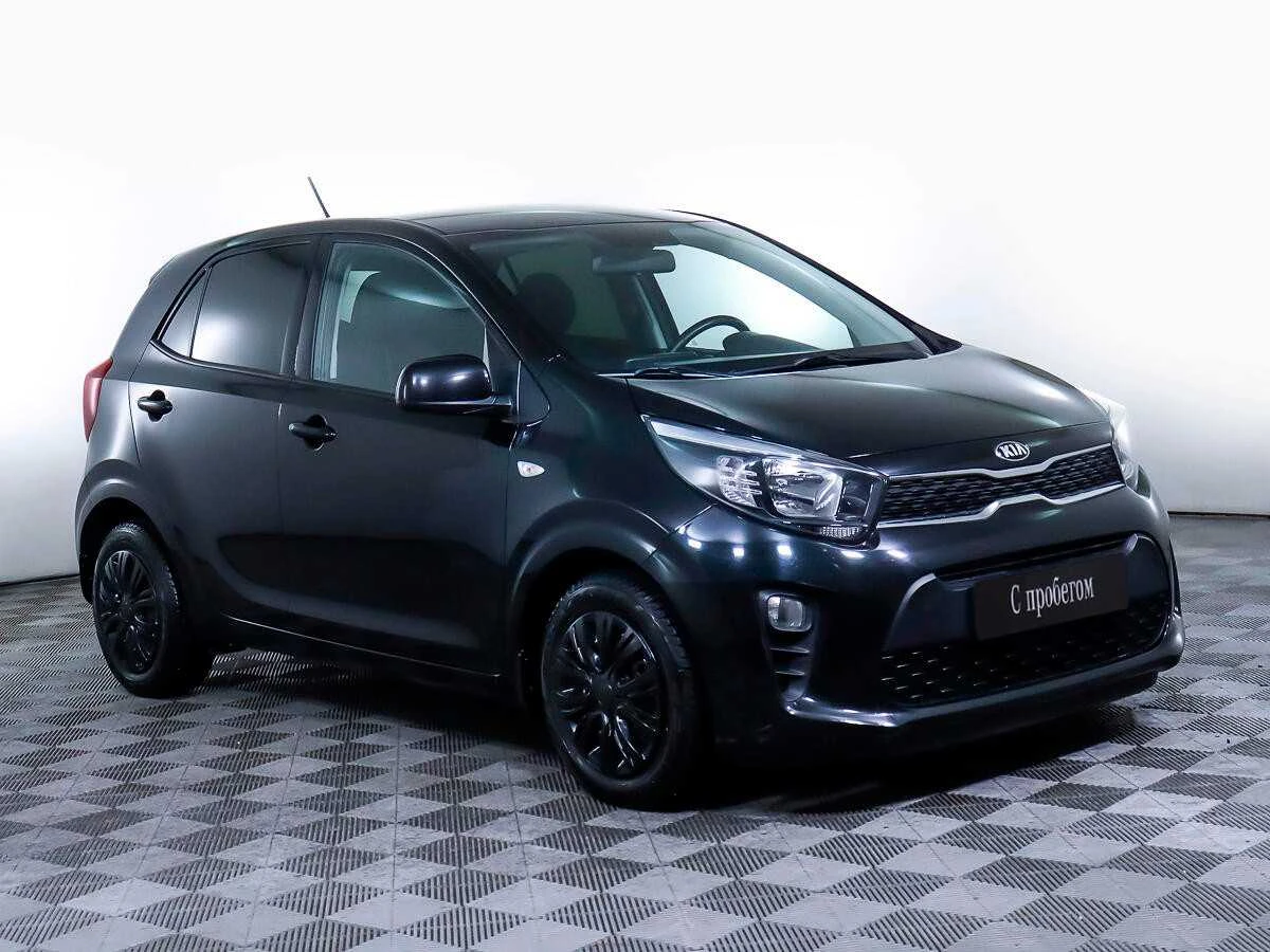 KIA PICANTO, Черный, 2018, Автоматическая, 84 л.с., цена от 768 000 руб.