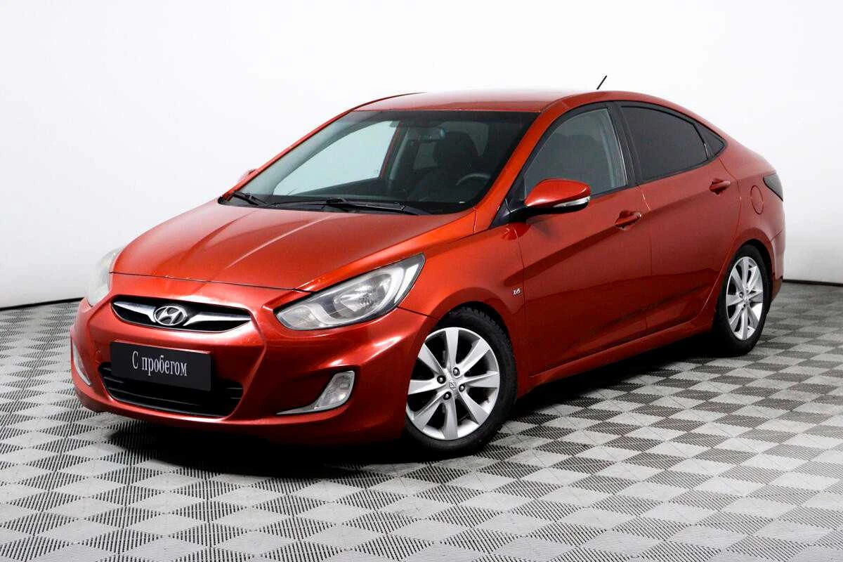 HYUNDAI SOLARIS, Красный, 2012, Автоматическая, 123 л.с., цена от 552 000 руб.