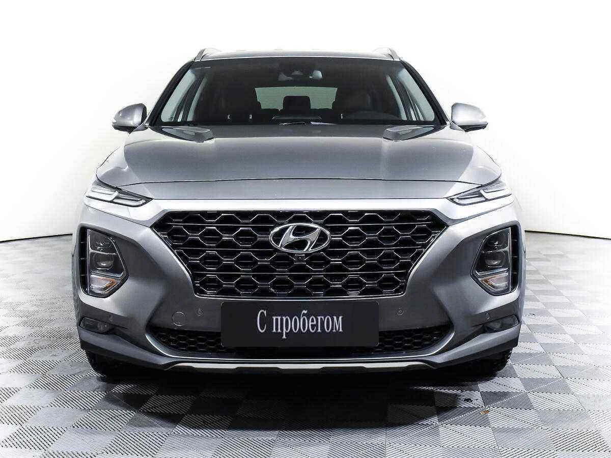 Hyundai Santa Fe, Серебряный, 2018, Автоматическая, 235 л.с., цена от 2 064 000 руб.