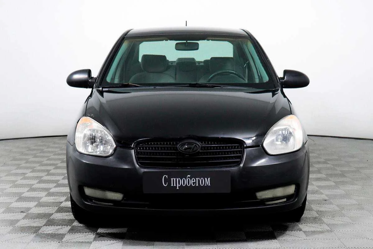 HYUNDAI VERNA, Черный, 2008, Механическая, 97 л.с., цена от 328 000 руб.