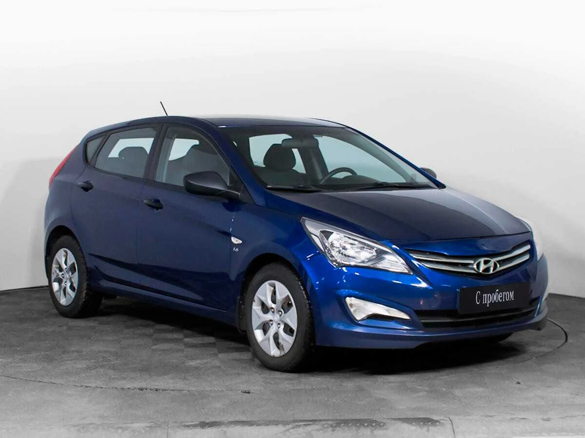 HYUNDAI SOLARIS, Синий, 2015, Автоматическая, 123 л.с., цена от 848 000 руб.
