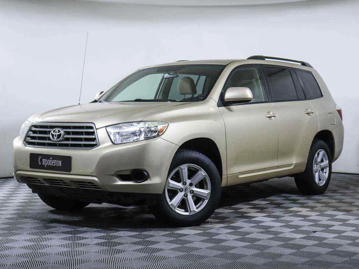 Toyota Highlander, Бежевый, 2009, Автоматическая, 273 л.с., цена от 1 325 000 руб.