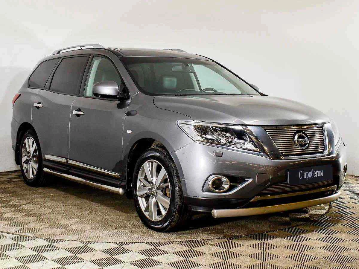 Nissan Pathfinder, Серый, 2014, Вариатор, 249 л.с., цена от 1 359 000 руб.