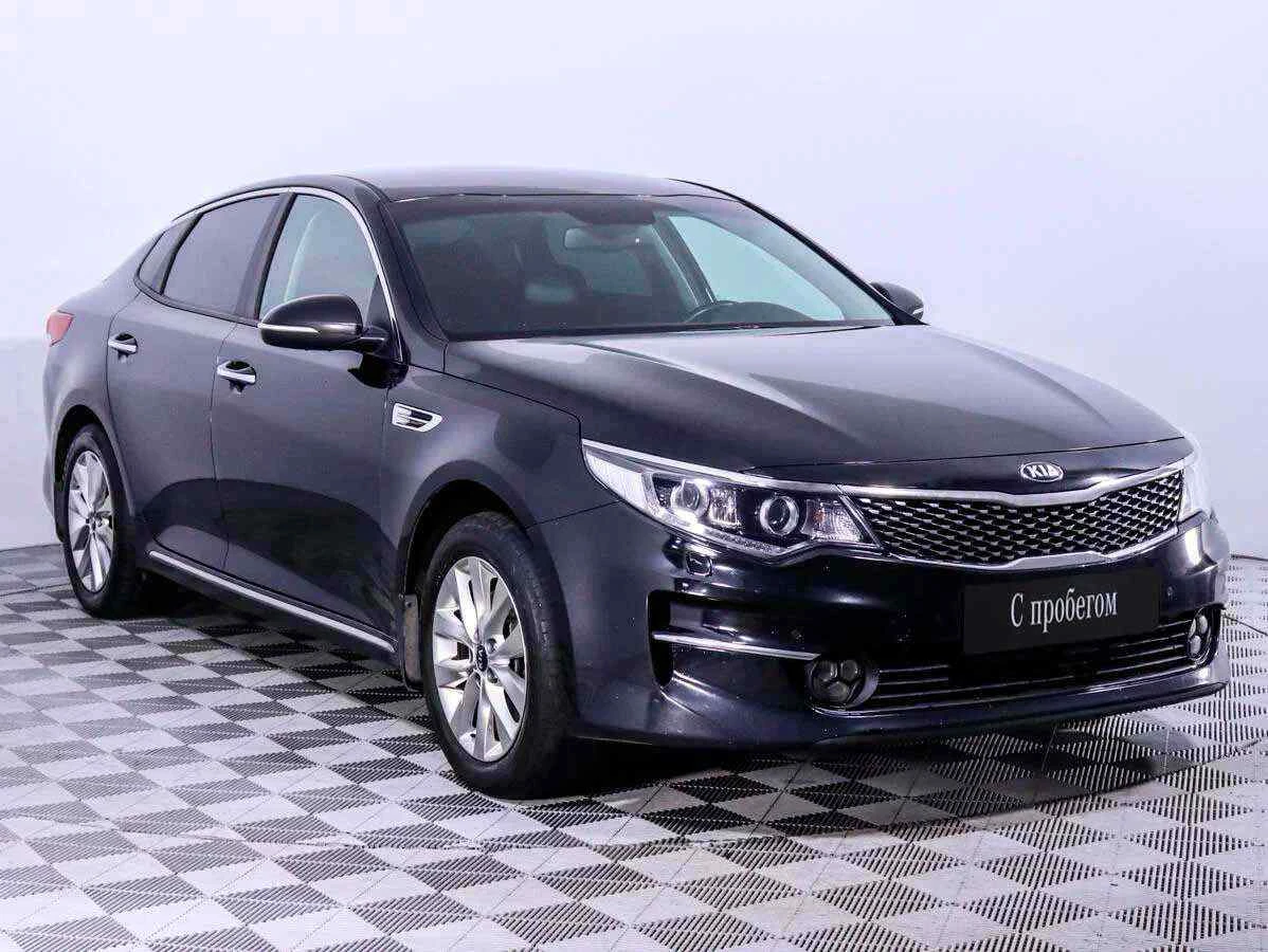 KIA Optima, Черный, 2017, Автоматическая, 188 л.с., цена от 1 241 000 руб.