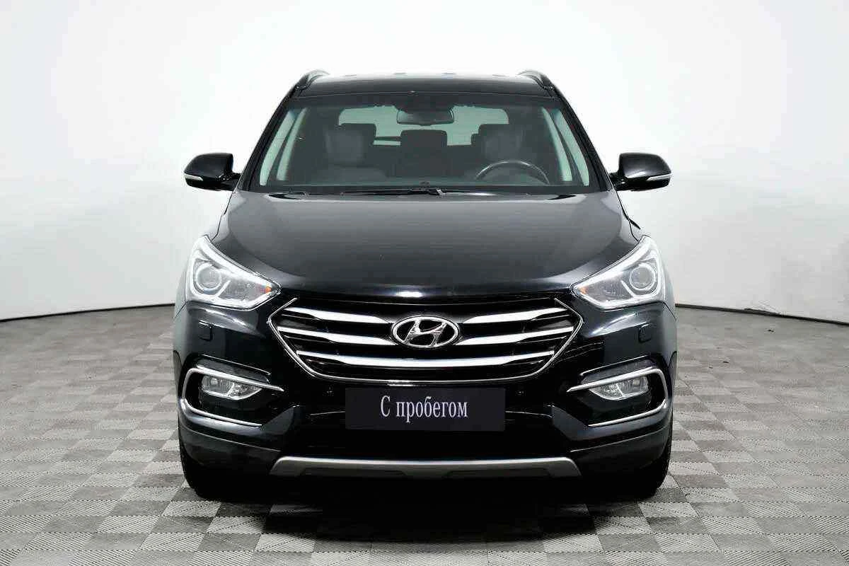 Hyundai Santa Fe, Черный, 2018, Автоматическая, 200 л.с., цена от 1 527 000 руб.