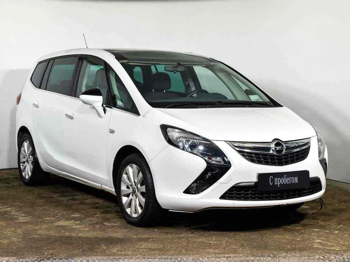 Opel Zafira, Белый, 2013, Автоматическая, 140 л.с., цена от 969 000 руб.