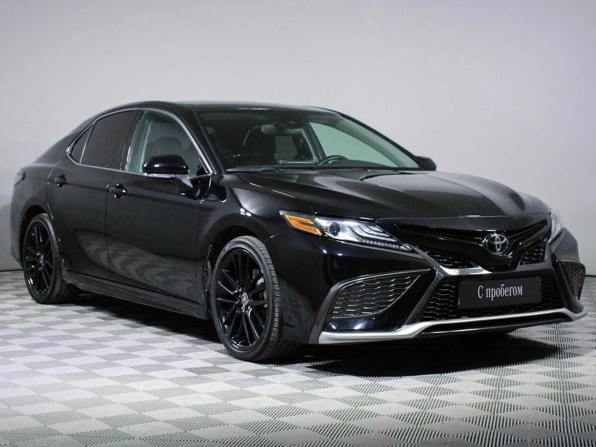 TOYOTA CAMRY, Черный, 2021, Автоматическая, 206 л.с., цена от 1 984 000 руб.
