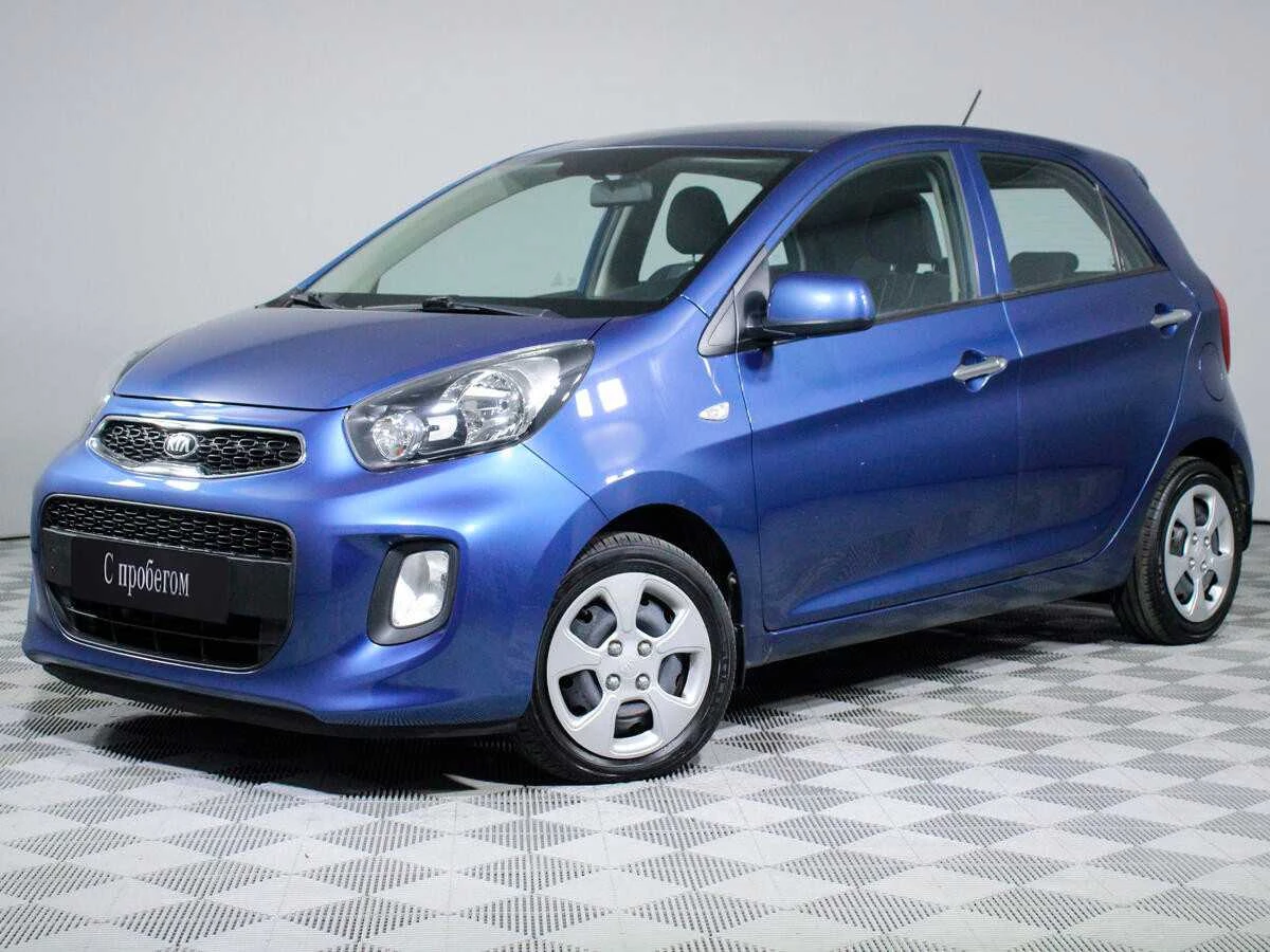 KIA PICANTO, Голубой, 2015, Автоматическая, 85 л.с., цена от 640 000 руб.