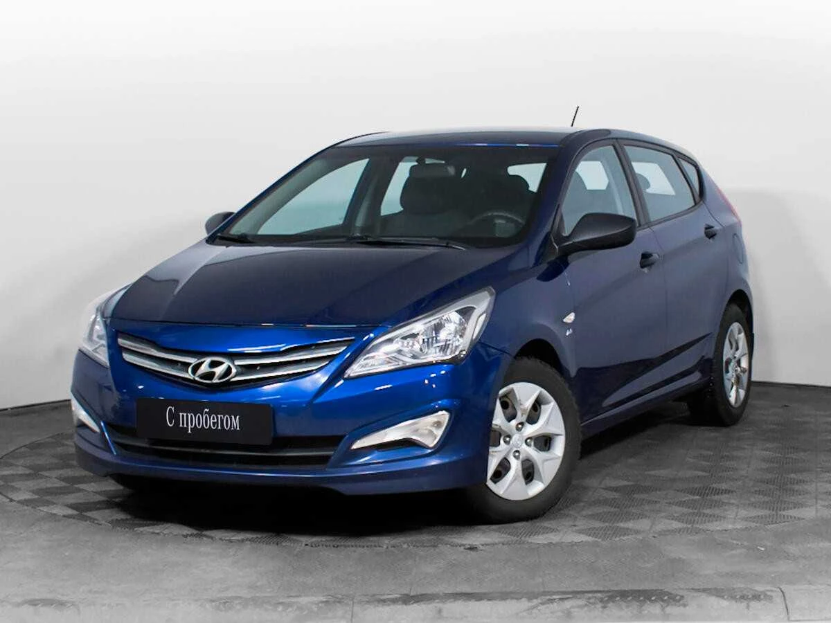 HYUNDAI SOLARIS, Синий, 2015, Автоматическая, 123 л.с., цена от 848 000 руб.