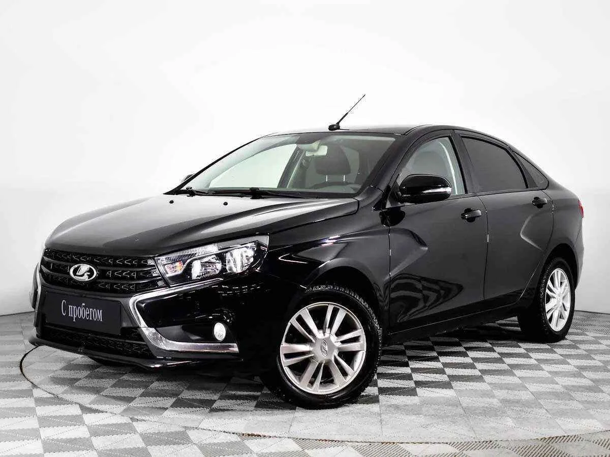 LADA Vesta, Черный, 2020, Механическая, 106 л.с., цена от 467 000 руб.