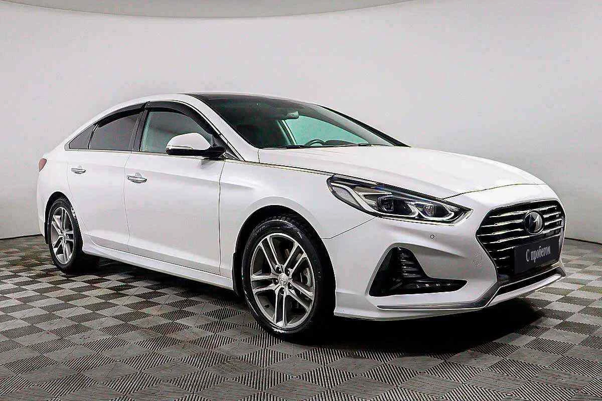 Hyundai Sonata, Белый, 2017, Автоматическая, 188 л.с., цена от 1 055 000 руб.