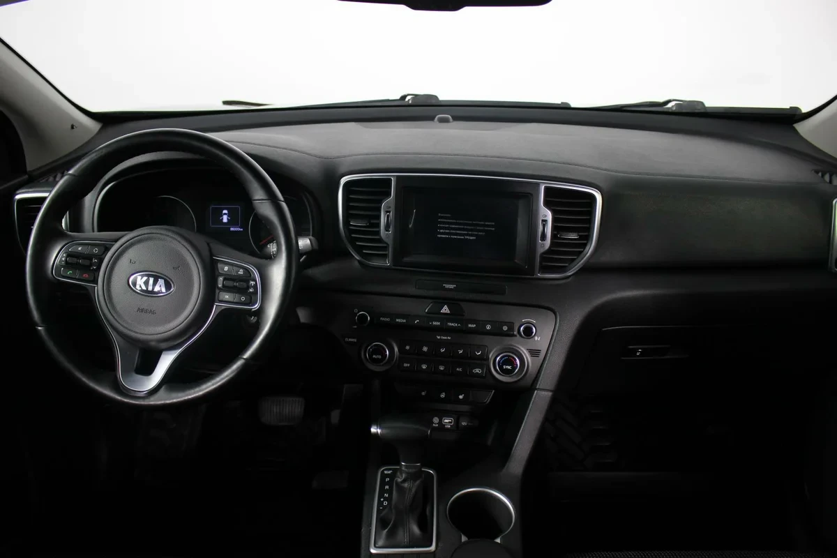 KIA Sportage, Черный, 2016, Автоматическая, 150 л.с., цена от 1 411 200 руб.