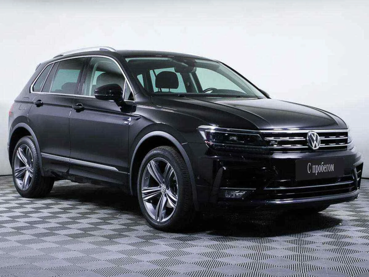 Volkswagen Tiguan, Черный, 2018, Автоматическая, 140 л.с., цена от 1 639 000 руб.