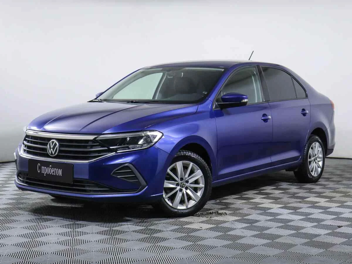 Volkswagen Polo, Синий, 2020, Автоматическая, 110 л.с., цена от 829 000 руб.