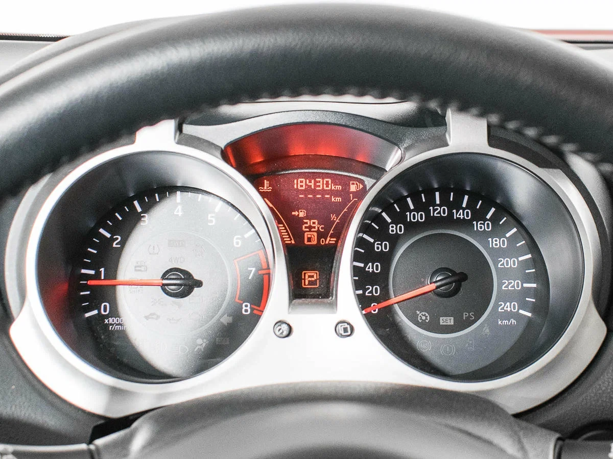Nissan Juke, Красный, 2018, Вариатор, 117 л.с., цена от 1 399 000 руб.