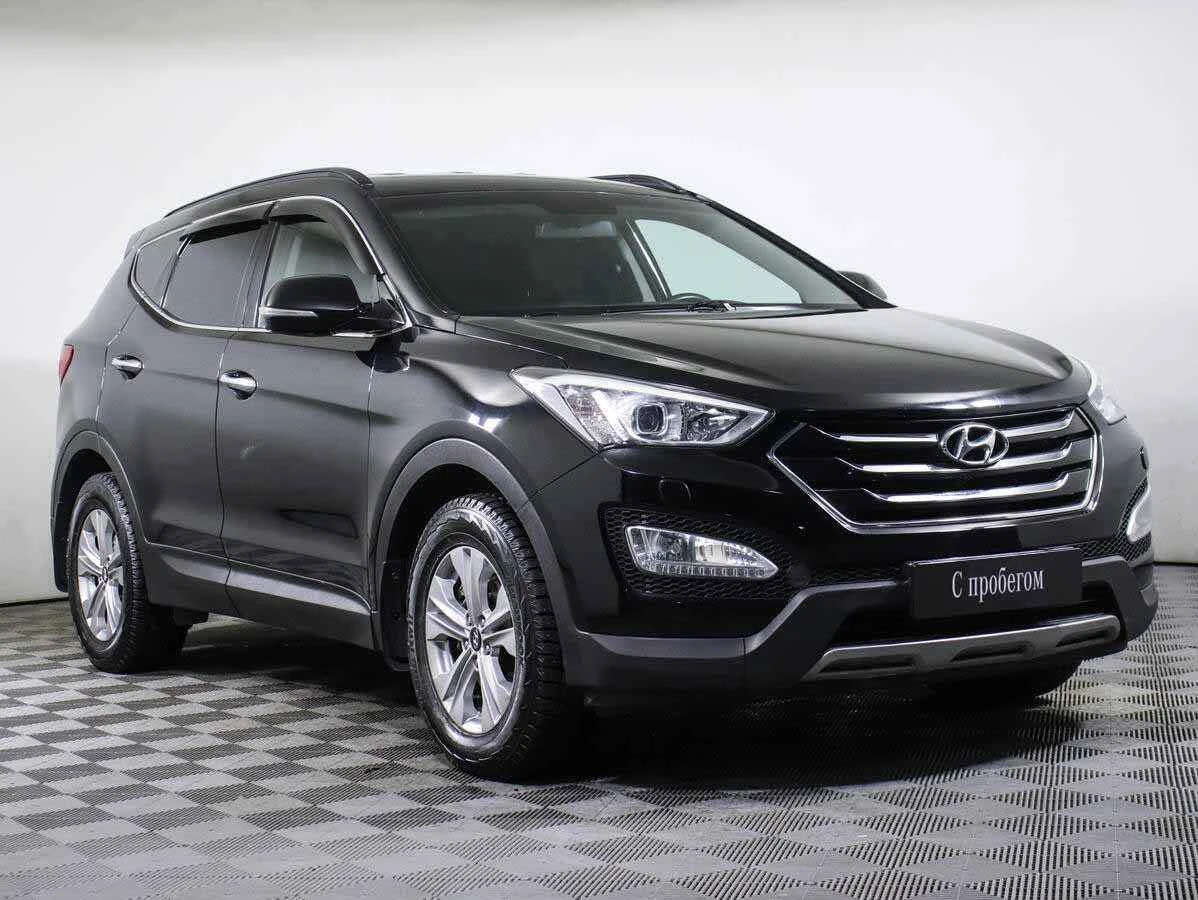 Hyundai Santa Fe, Черный, 2013, Автоматическая, 175 л.с., цена от 1 165 000 руб.
