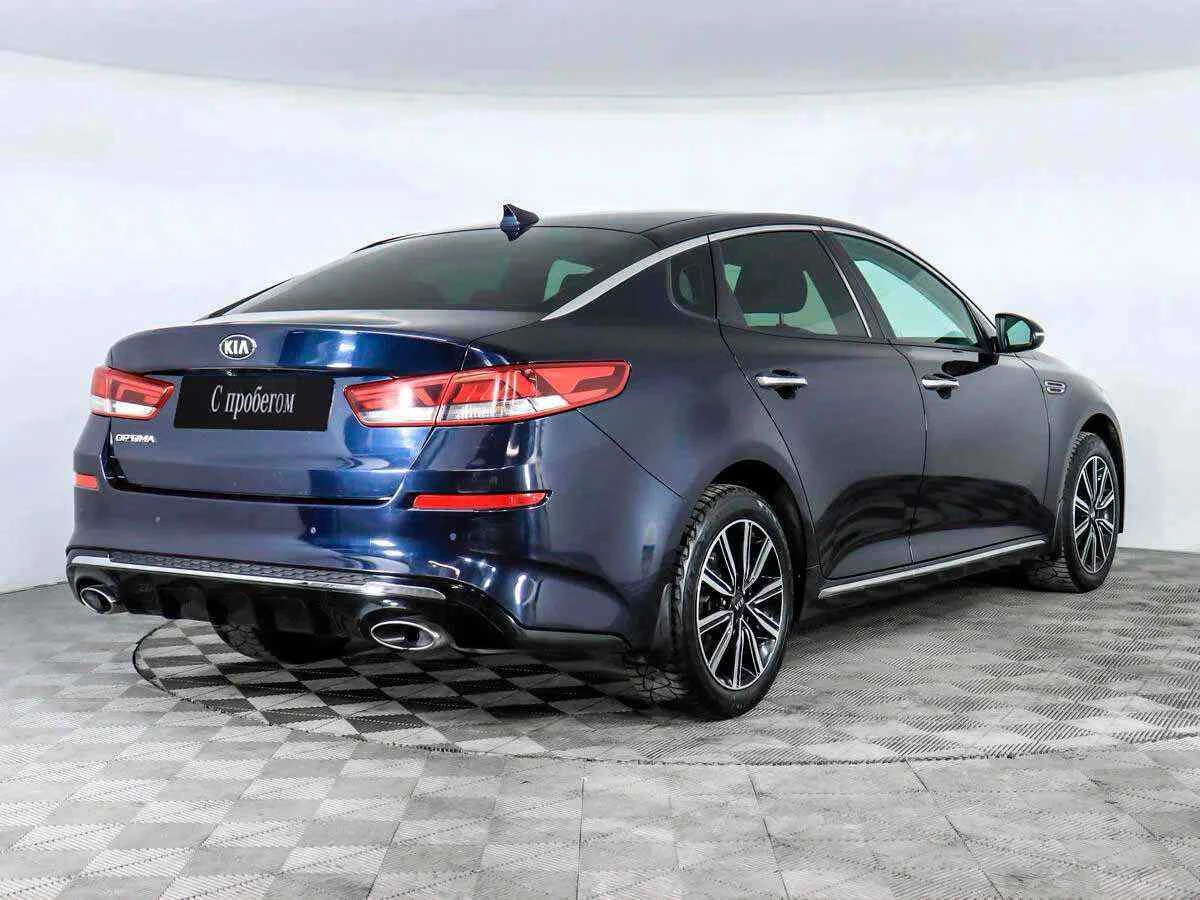 KIA Optima, Синий, 2018, Автоматическая, 188 л.с., цена от 1 350 000 руб.