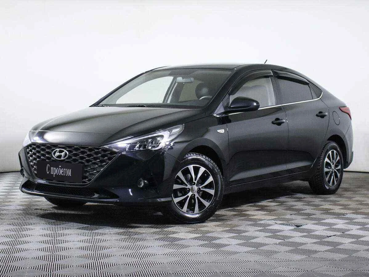 Hyundai Solaris, Черный, 2020, Автоматическая, 100 л.с., цена от 844 000 руб.