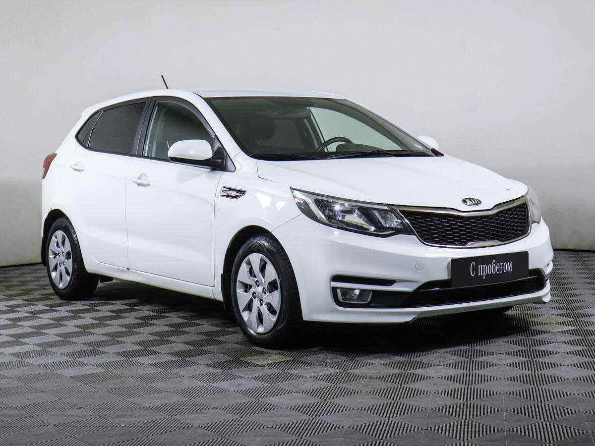 KIA Rio, Белый, 2017, Автоматическая, 123 л.с., цена от 480 000 руб.