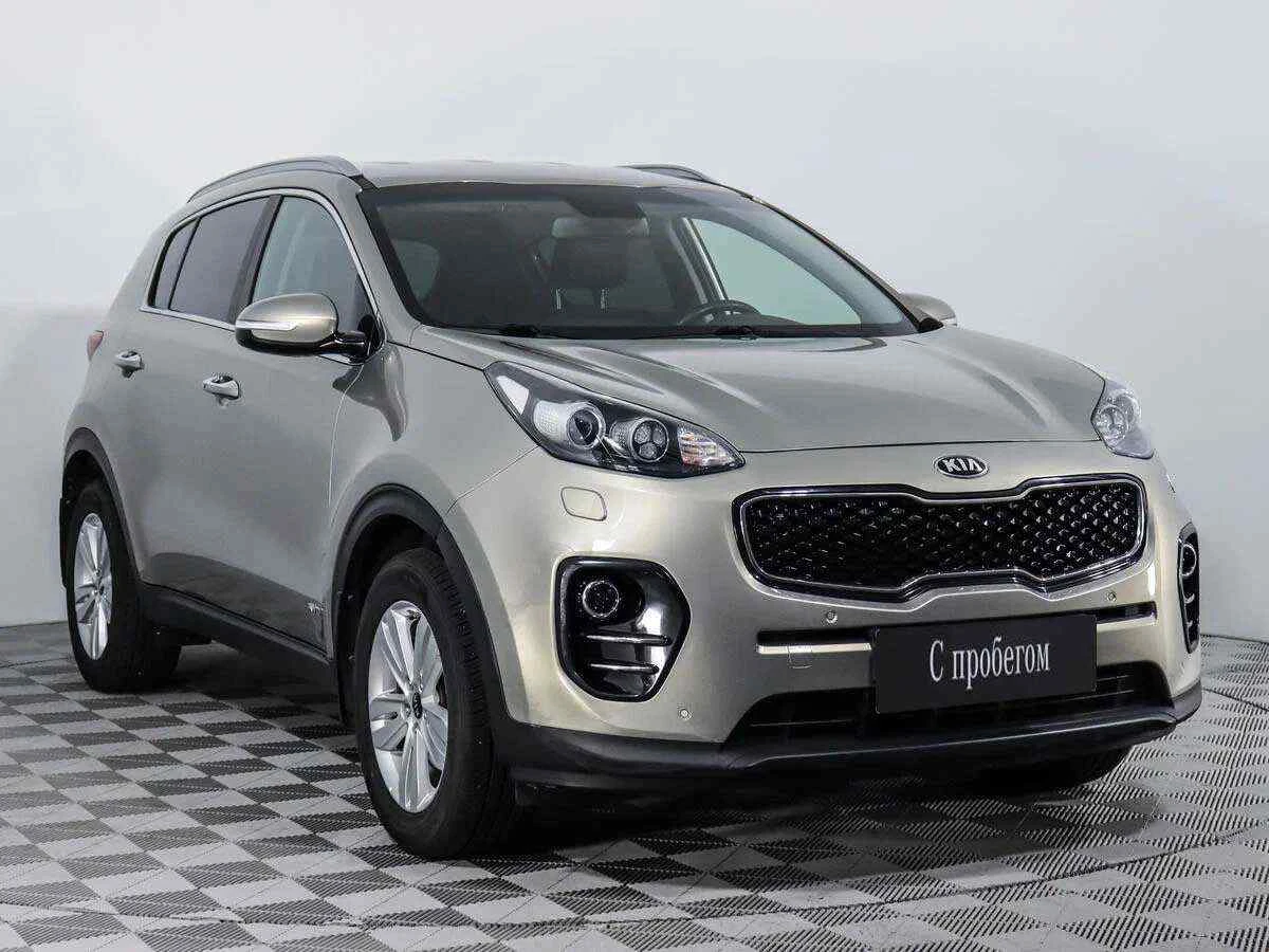 KIA Sportage, Серебряный, 2016, Автоматическая, 150 л.с., цена от 1 479 000 руб.