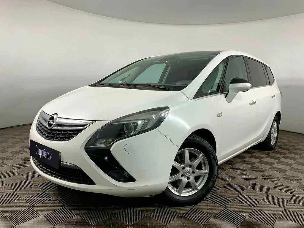 Opel Zafira, Белый, 2013, Автоматическая, 140 л.с., цена от 875 000 руб.