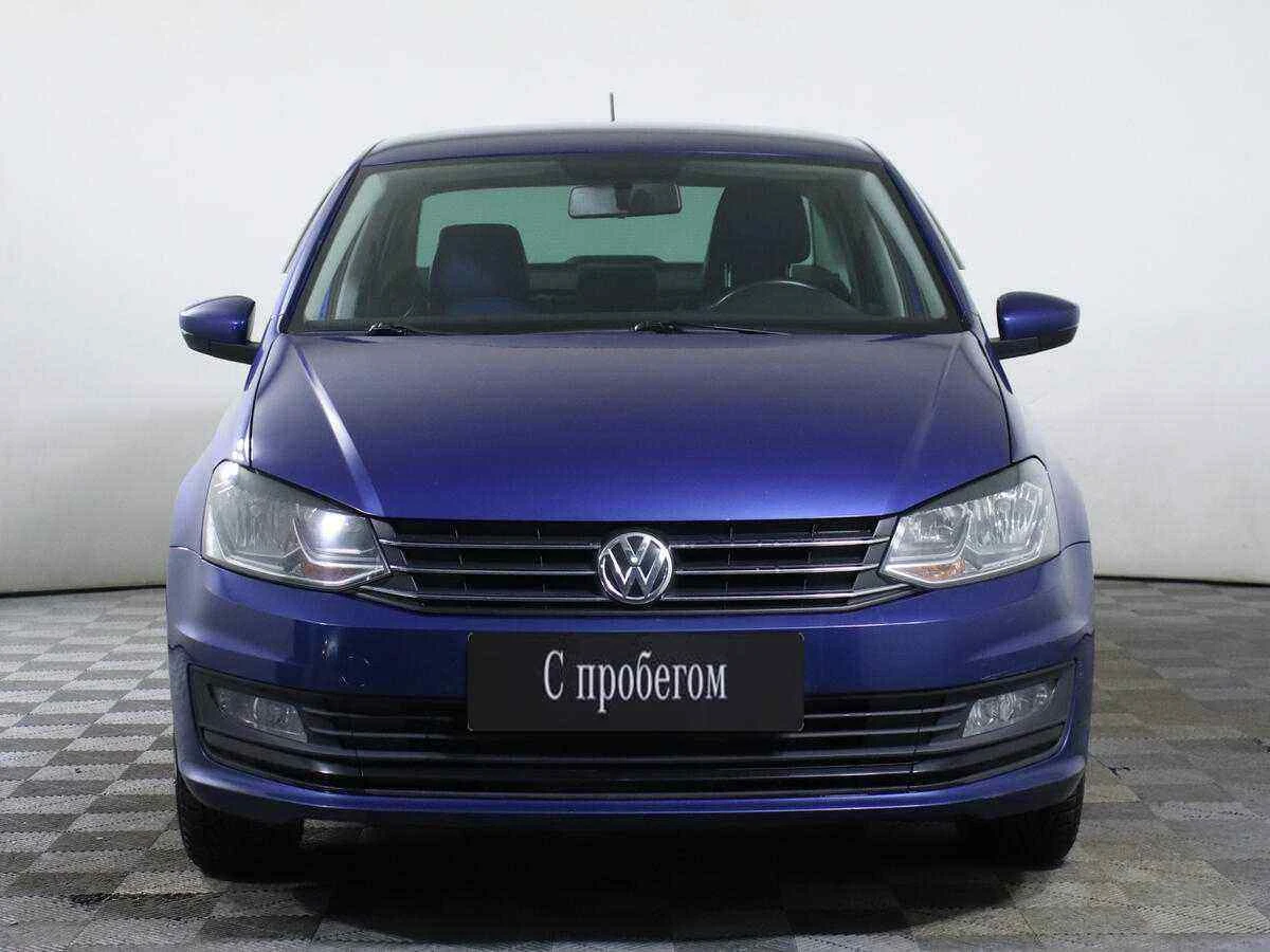 Volkswagen Polo, Синий, 2020, Автоматическая, 110 л.с., цена от 748 000 руб.