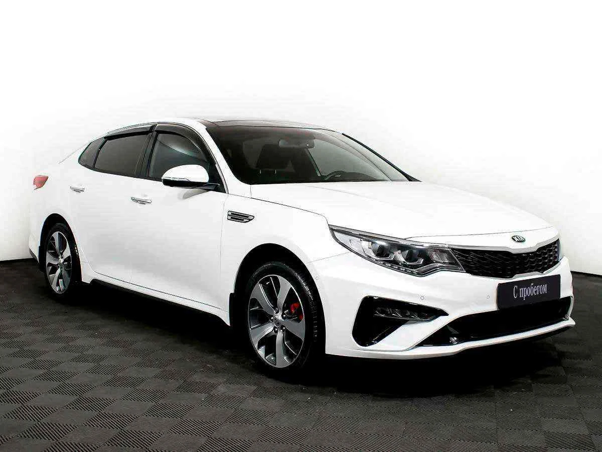 KIA Optima, Белый, 2018, Автоматическая, 245 л.с., цена от 1 665 000 руб.