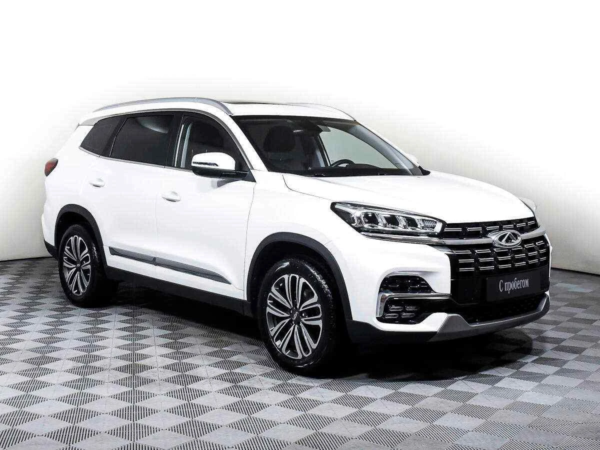 Chery Tiggo 8, Белый, 2022, Робот, 147 л.с., цена от 1 578 000 руб.