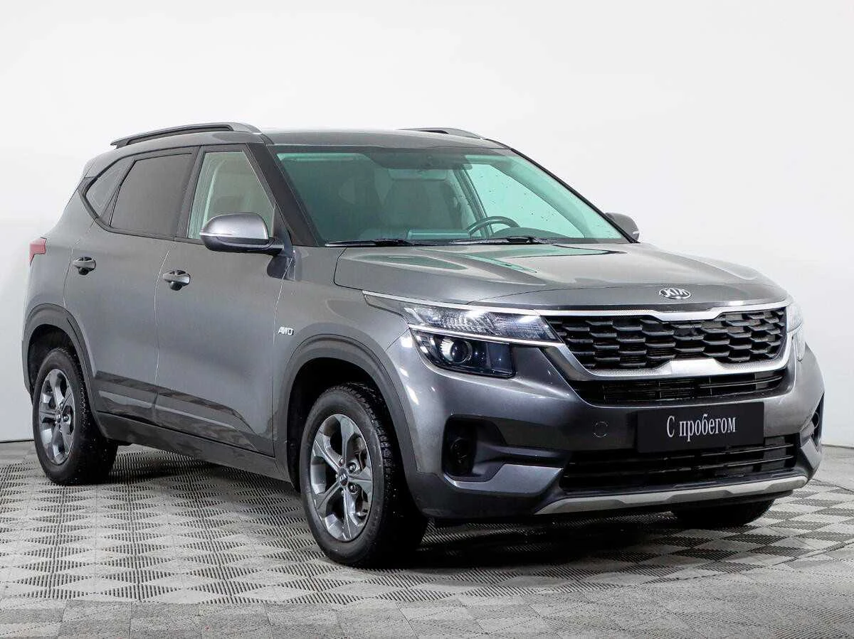 KIA SELTOS, Серый, 2020, Автоматическая, 121 л.с., цена от 1 472 000 руб.