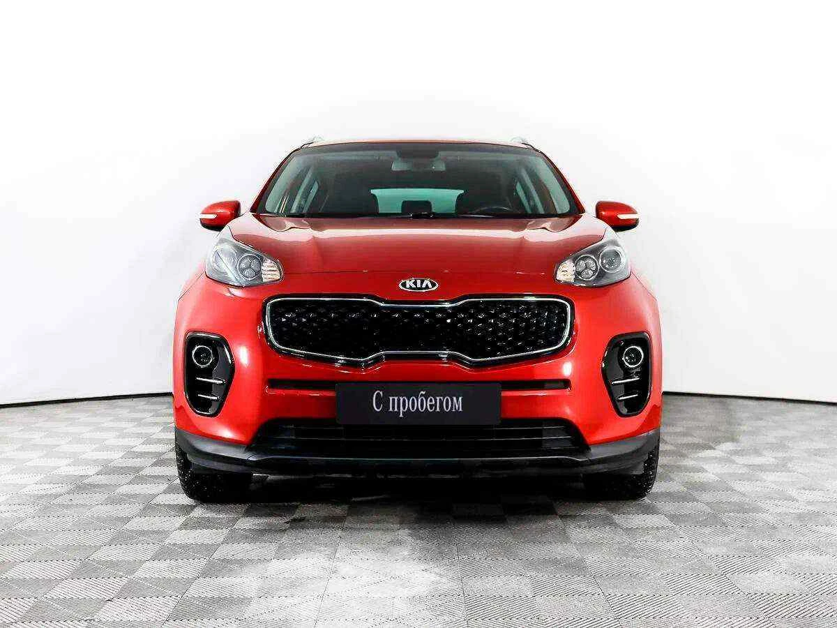 KIA Sportage, Красный, 2018, Автоматическая, 150 л.с., цена от 1 611 000 руб.