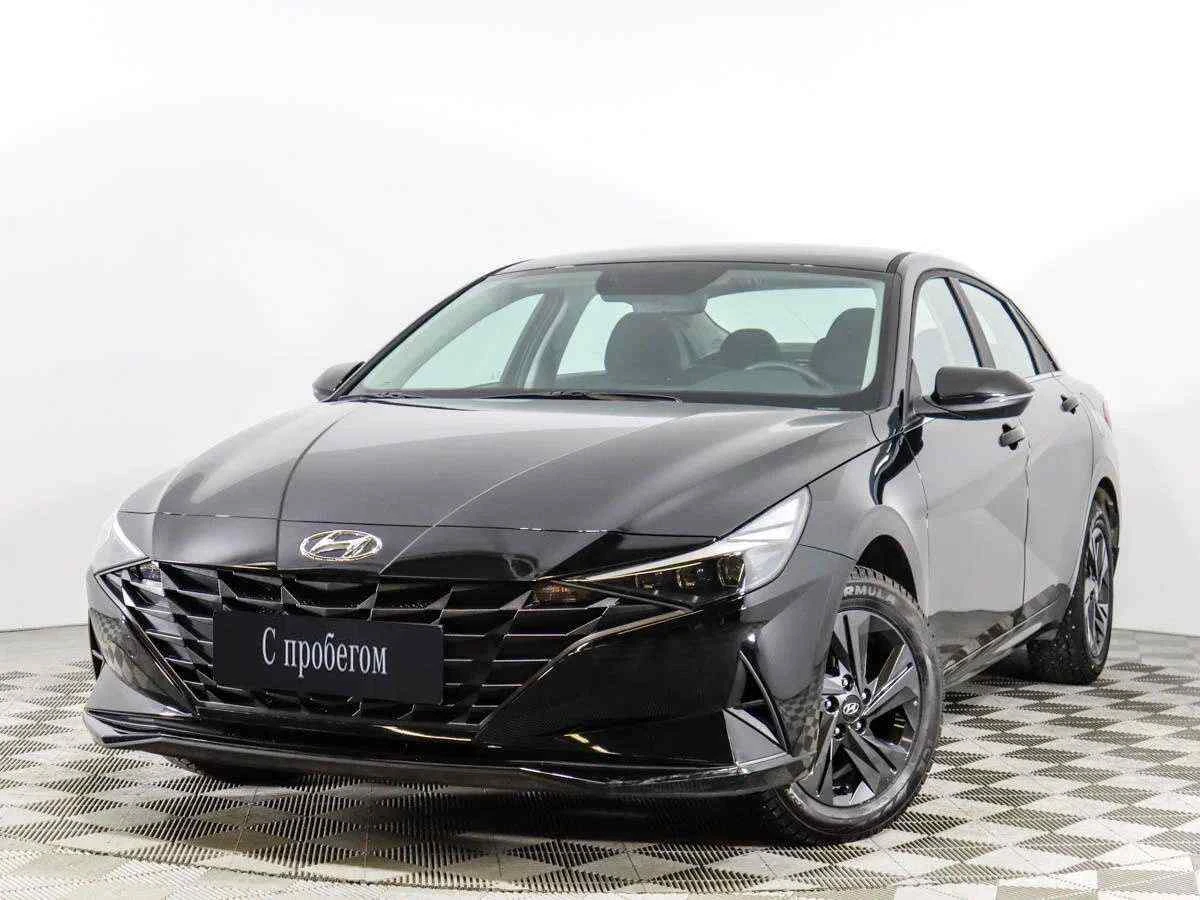Hyundai Elantra, Черный, 2021, Автоматическая, 128 л.с., цена от 1 639 000 руб.