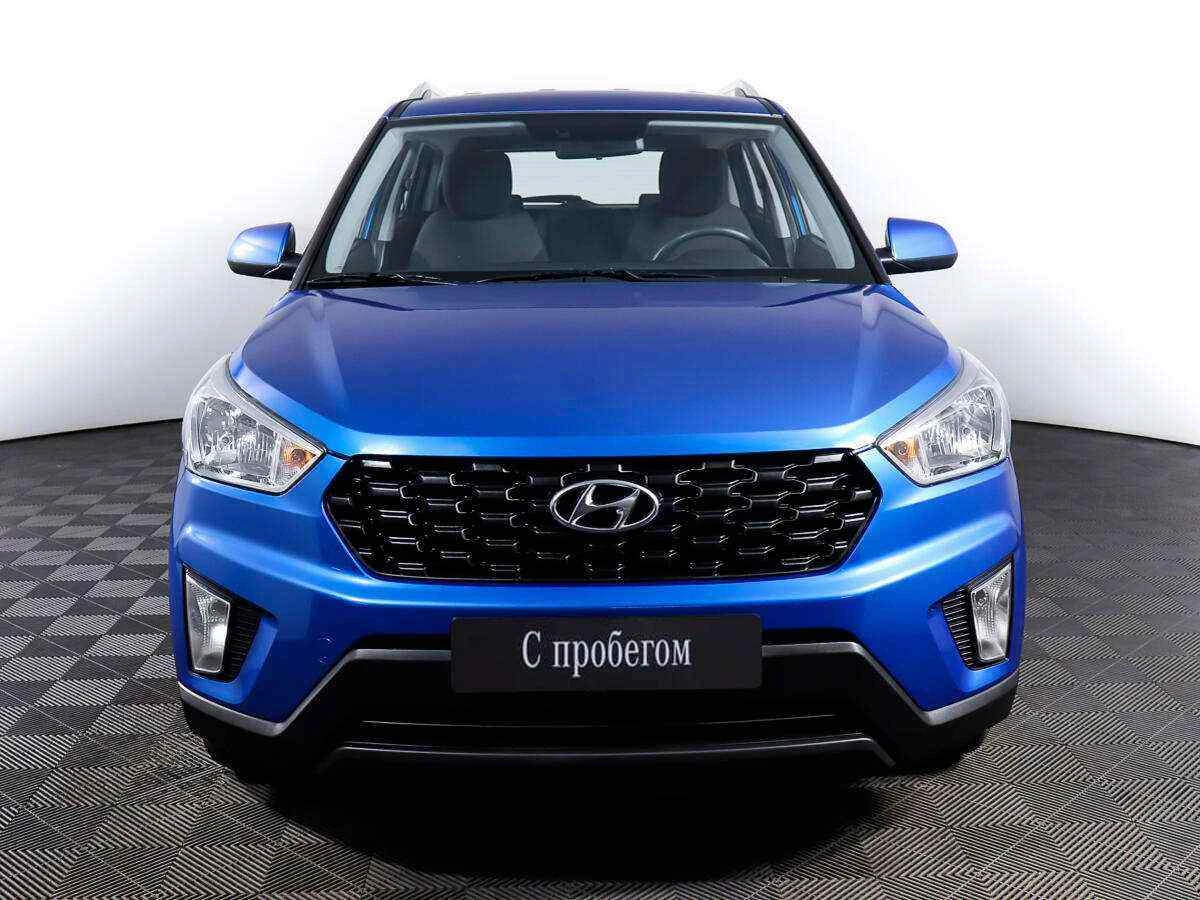 Hyundai Creta, Синий, 2021, Автоматическая, 123 л.с., цена от 1 399 000 руб.